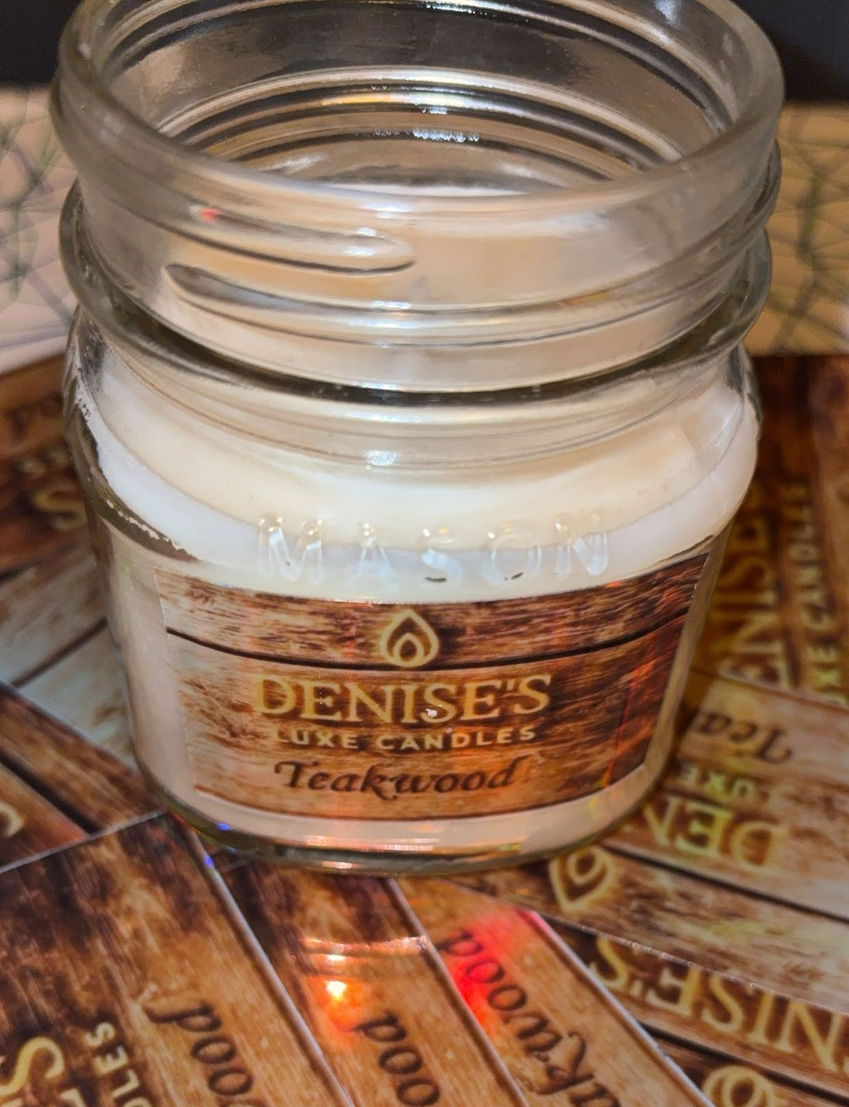 Teakwood Candle