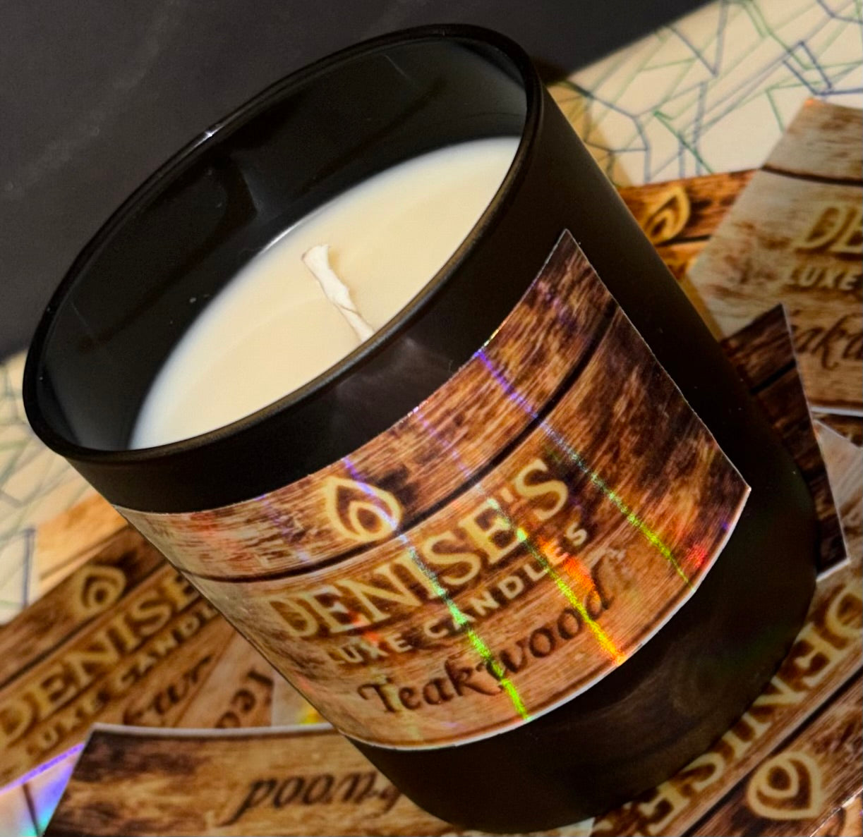 Teakwood Candle