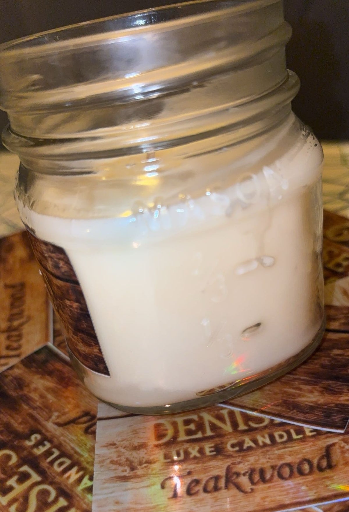 Teakwood Candle